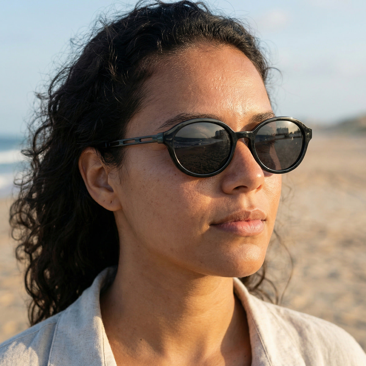 Oculos De Sol Ambar - Sky - Lucid Uv400 Polarizado