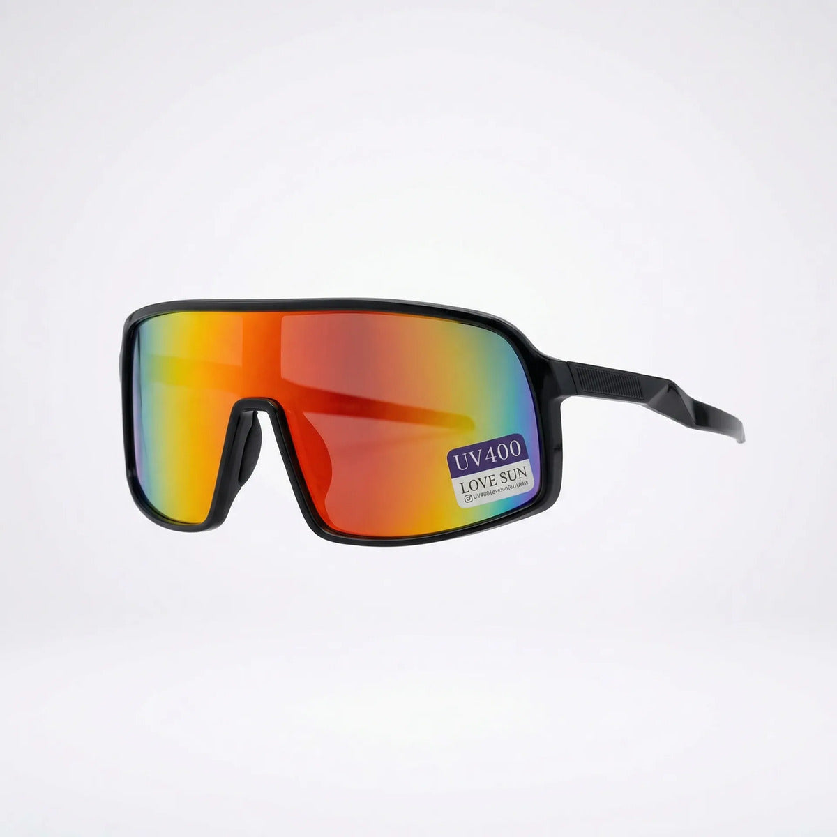 Óculos Ciclismo Esportivo Uv400 Espelhado Rainbow Lovesun