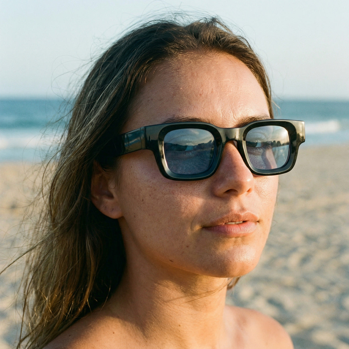 Oculos De Sol Bayran Sunset Sunrise Noir Uv400 Polarizado