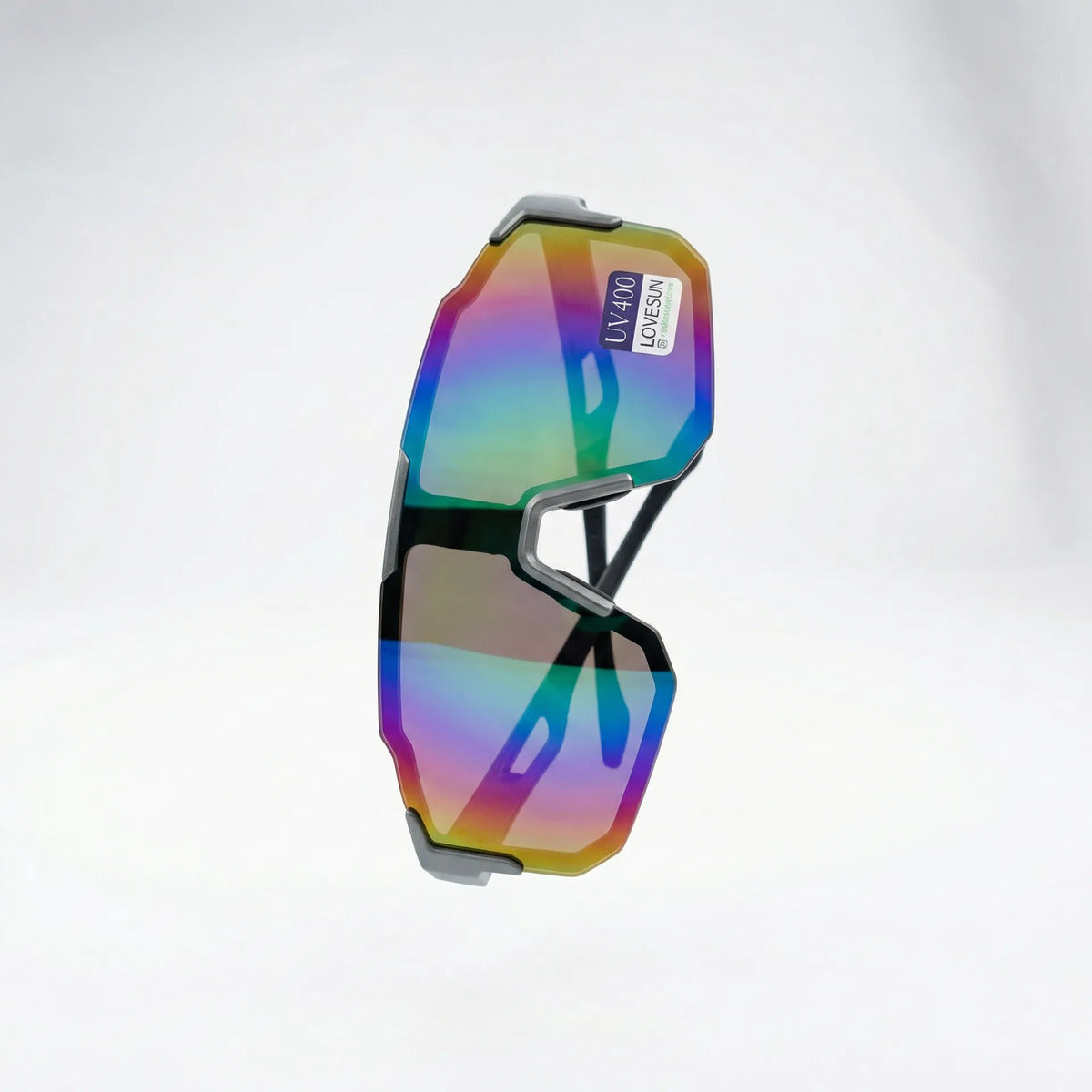 Óculos Ciclismo Esportivo Uv400 Azul Laranja Lovesun