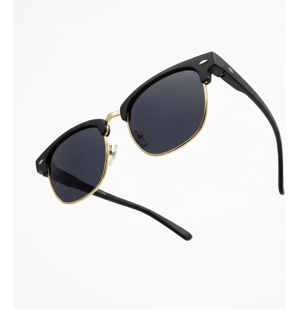 Oculos De Sol Aura Noir E Gold Uv400 Polarizado Unissex