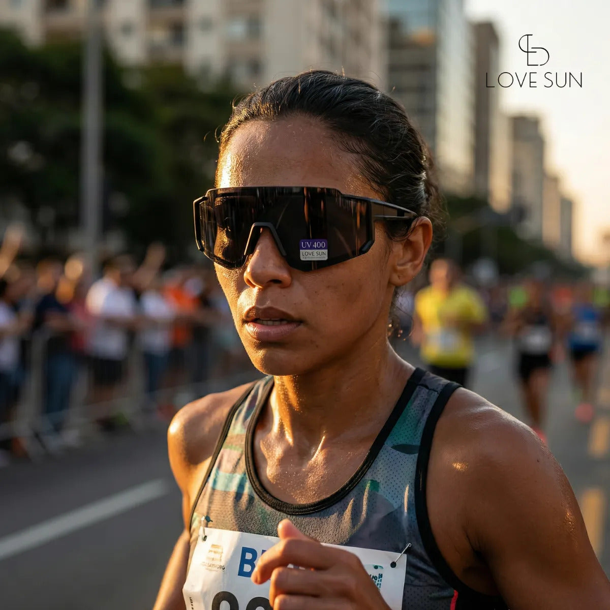 Óculos Ciclismo Esportivo Uv400 Espelhado Preto E Prata