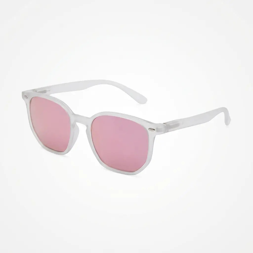 Oculos De Sol Lumina Cristal Lilac Uv400 Polarizado Unissex