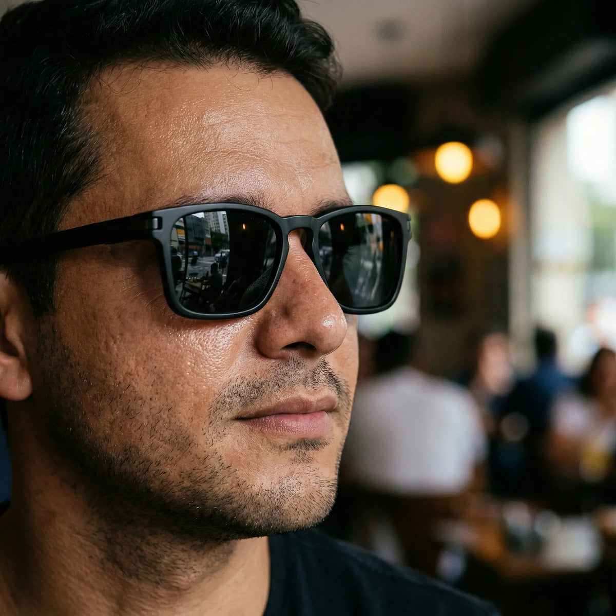 Oculos De Sol Essentia Noir Uv400 Polarizado Unissex