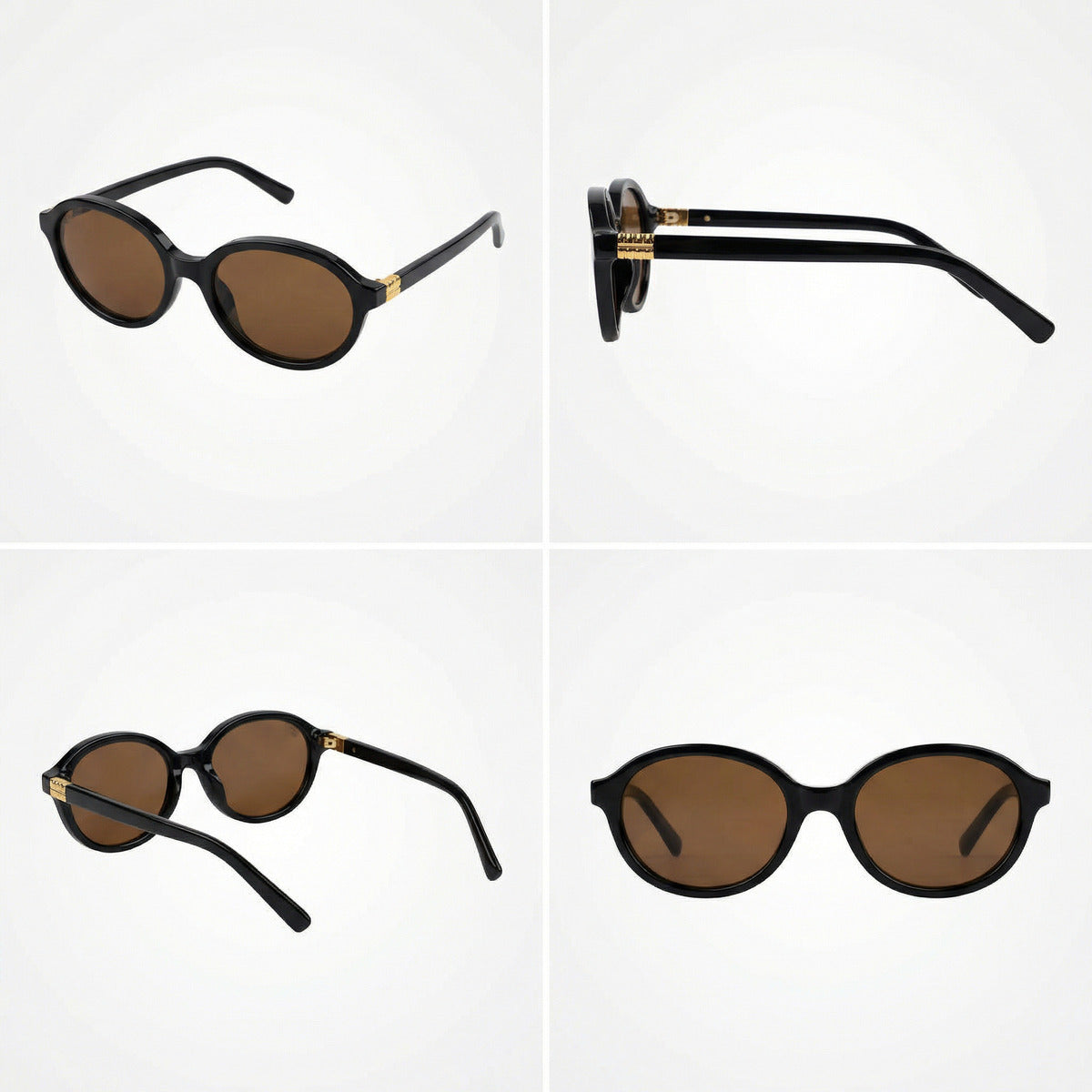 Oculos De Sol Nobre Miu Luxury - Blackout Uv400 Polarizado