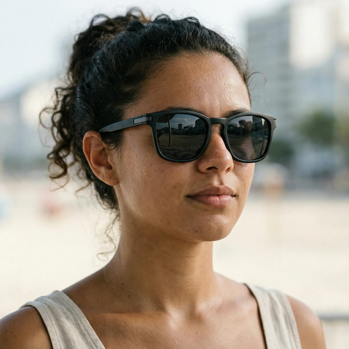 Oculos De Sol Essentia Noir Uv400 Polarizado Unissex