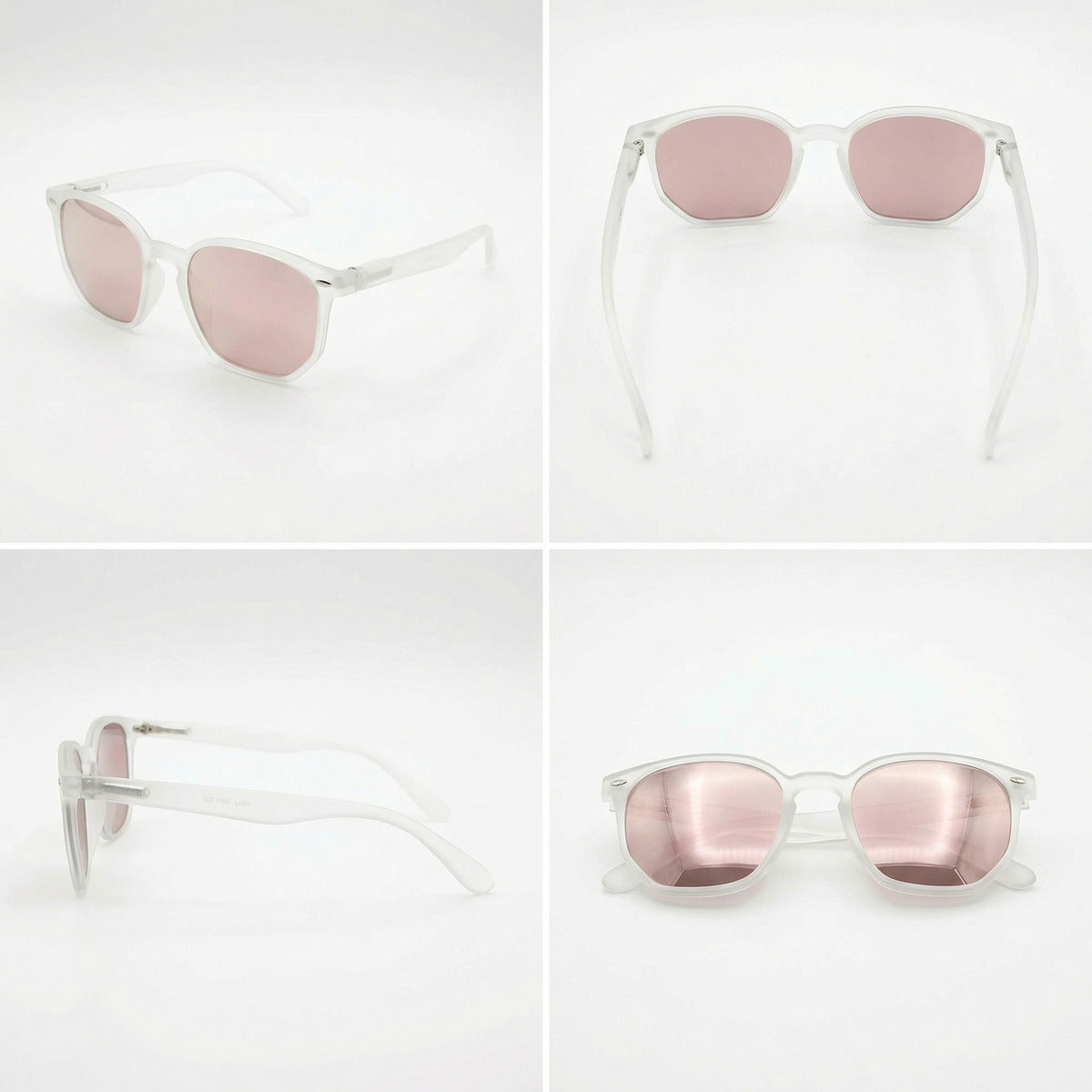 Oculos De Sol Lumina Cristal Lilac Uv400 Polarizado Unissex