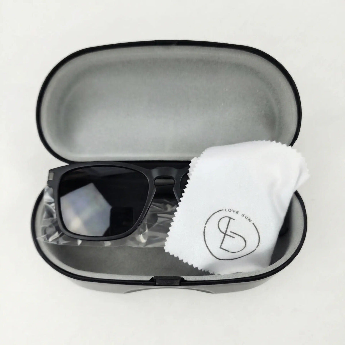 Oculos De Sol Okl Black - Ambar Uv400 Polarizado Unissex