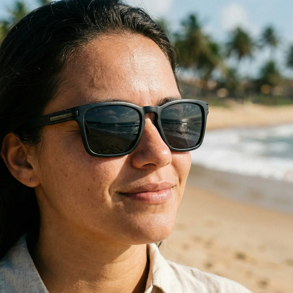 Oculos De Sol Essentia Noir Uv400 Polarizado Unissex