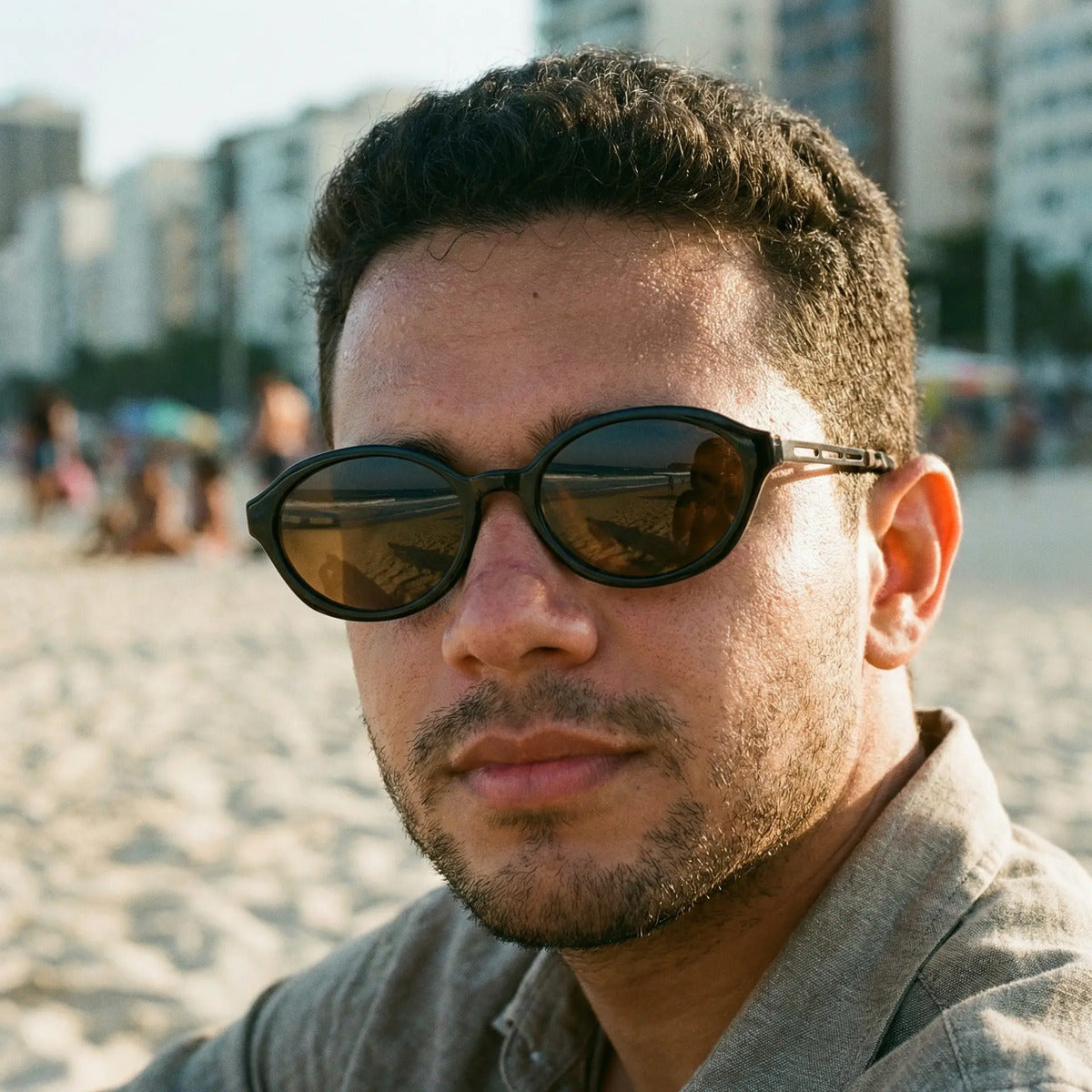 Oculos De Sol Ambar - Sky - Lucid Uv400 Polarizado