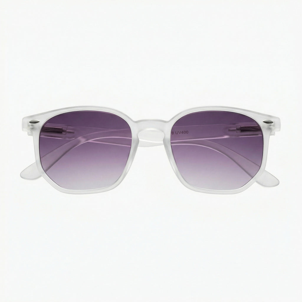 Oculos De Sol Lumina Cristal Lilac Uv400 Polarizado Unissex