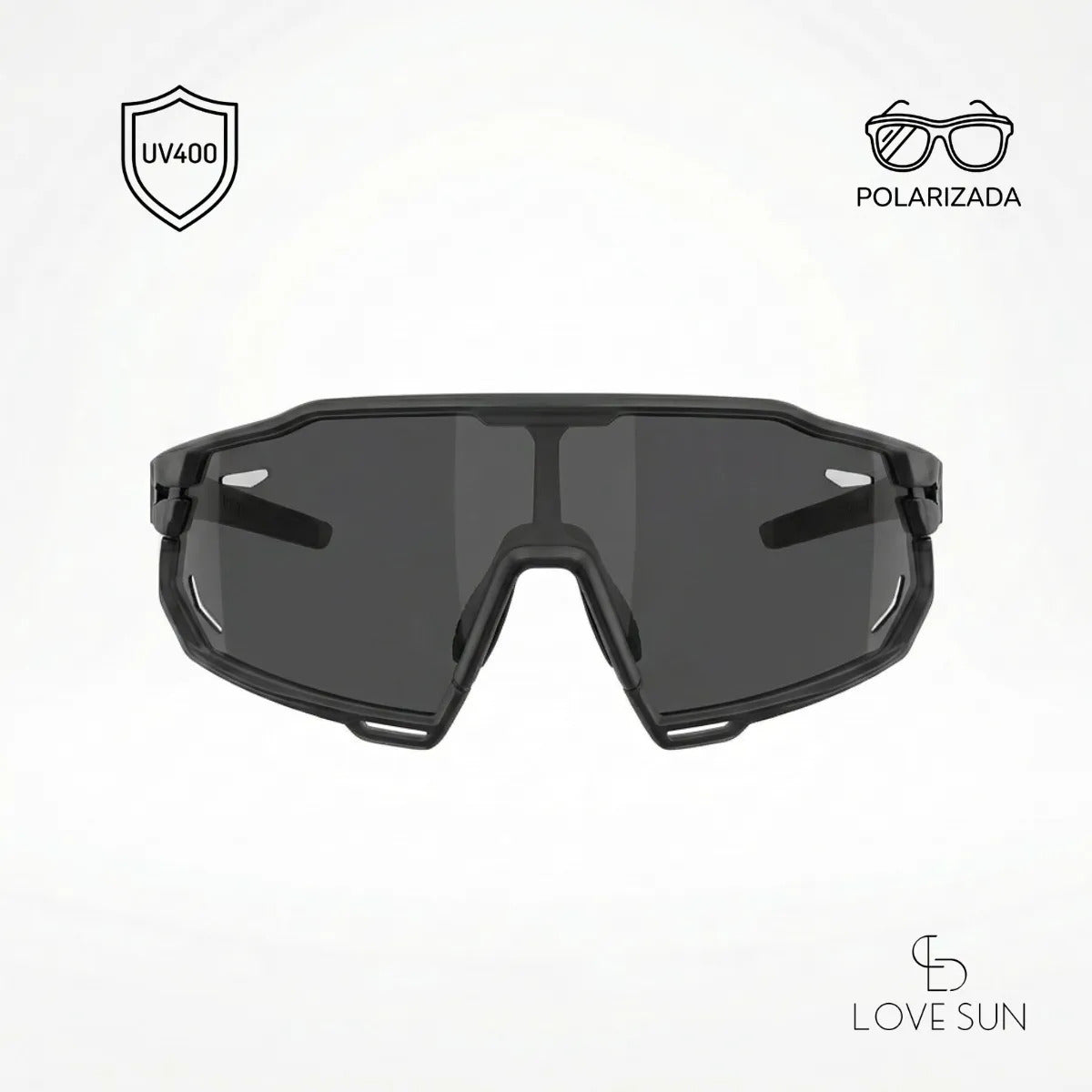 Óculos Ciclismo Esportivo Uv400 Azul Verde Preto Lovesun