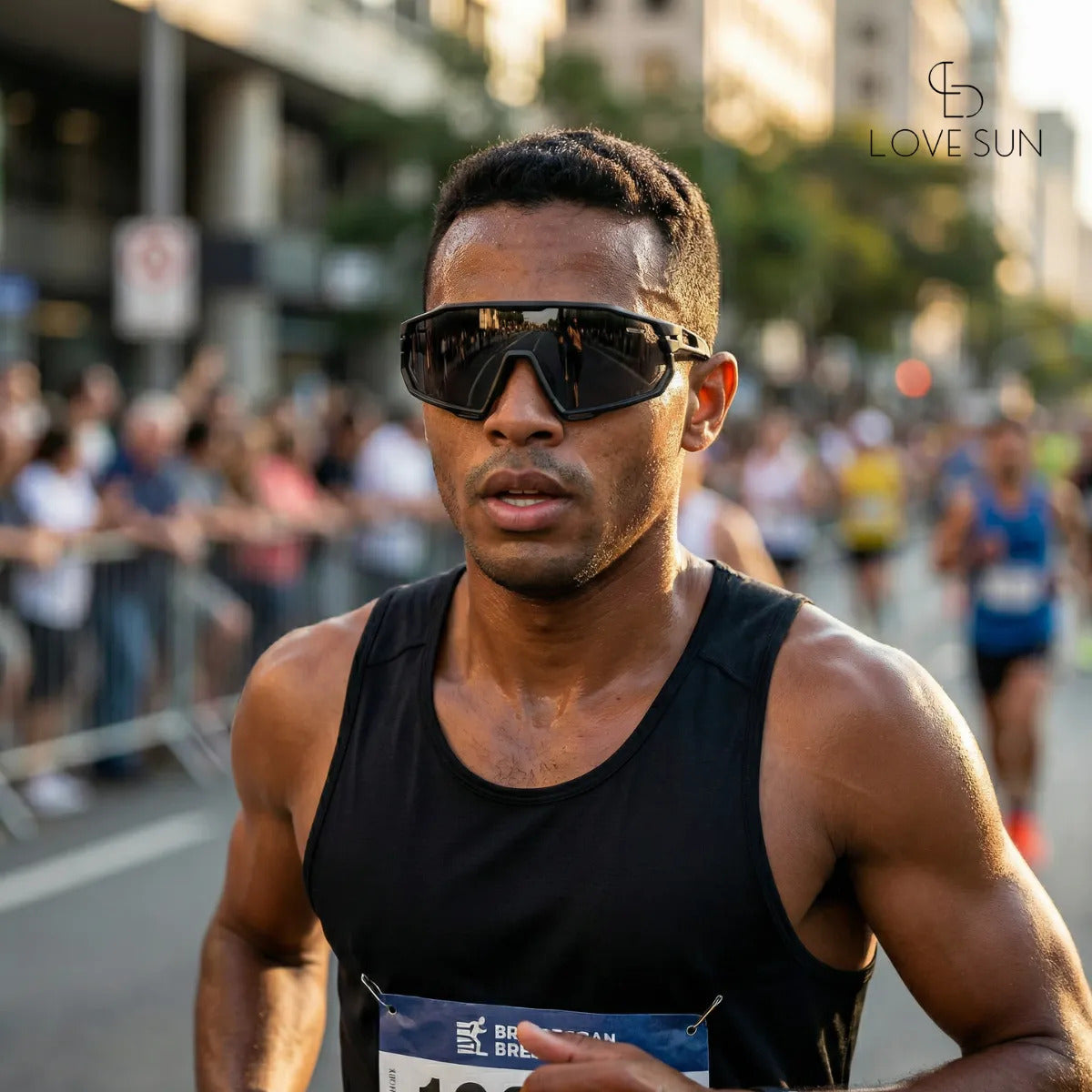 Óculos Ciclismo Esportivo Uv400 Azul Verde Preto Lovesun